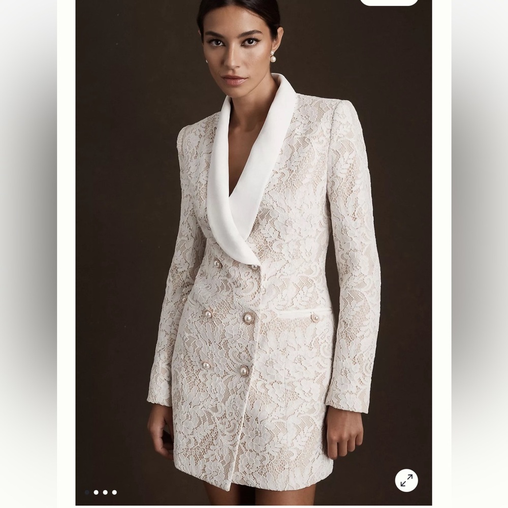 Rebecca Vallance Harriet Blazer Mini Dress